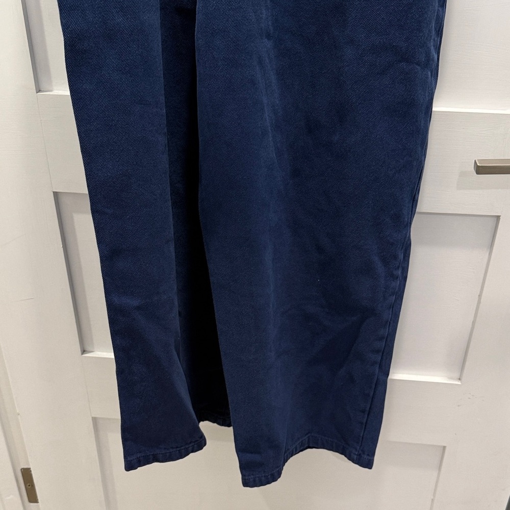 Alex Mill Ollie Cropped Denim Jumpsuit - Picture 6 of 7